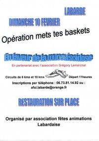 Opération Mets Tes Baskets