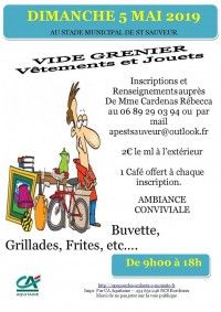 Vide-Grenier Vêtements & Jouets