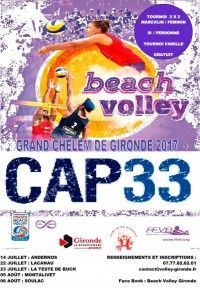 Grand Chelem de Gironde 2017 de Beach Volley