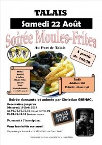 Soirée Moules-frites