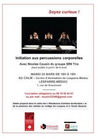 Initiation aux percussions corporelles