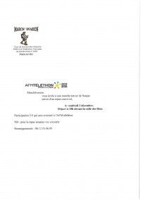 Marche au Profit du Téléthon