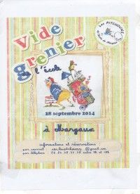 Vide grenier de l'école de Margaux