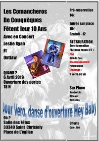 Les Comancheros de Couquèques Fêtent Leurs 10ans