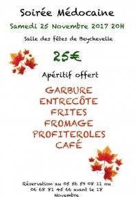 Soirée Médocaine