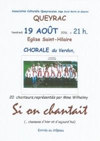 Fête de la Saint-Roch 2016 : Concert