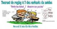 Tournoi de rugby à 7 des enfants du médoc