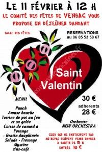 Déjeuner Dansant de la Saint-Valentin
