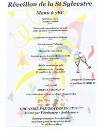 Réveillon de la Saint-Sylvestre 2015