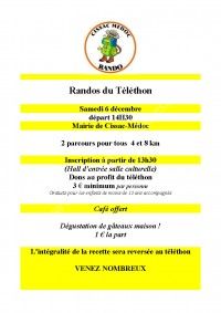 Randos du Téléthon