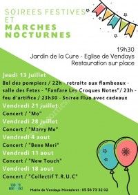 Soirée Festive & Marché Nocturne