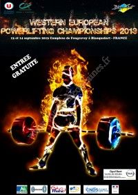 Western European Powerlifting Championships 2013