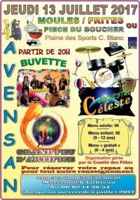 Soirée du 13 Juillet 2017