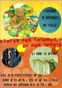 Bourse aux Vêtements et aux Jouets