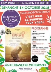Ouverture de la Saison Culturelle 2018