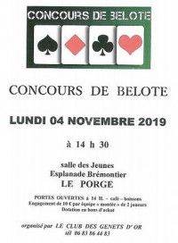 Concours de Belote