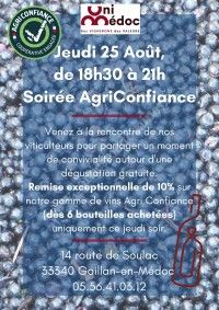 Soirée Rencontres Vigneronnes