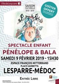 Spectacle enfant : Pénélope & Bala