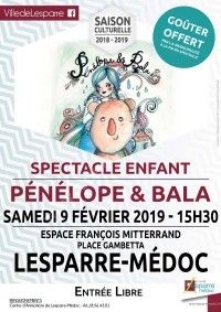 Spectacle enfant : Pénélope & Bala