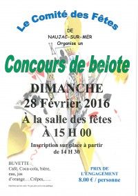 Concours de belote