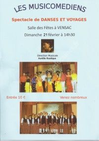 Spectacle des Musicomédiens
