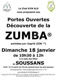 Portes ouvertes Découverte de la Zumba