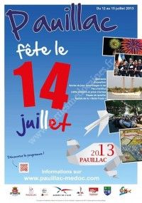 Pauillac fête le 14 juillet