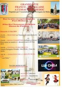 Fête en l'honneur de Notre Dame de Fatima 2019
