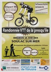 Randonnée VTT de la Presqu'Ile