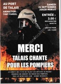 Talais Chante pour les Pompiers