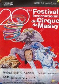 Ciel Ecran : 20ème Festival International du Cirque de Massy