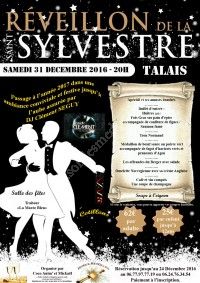 Réveillon de la Saint Sylvestre 2016