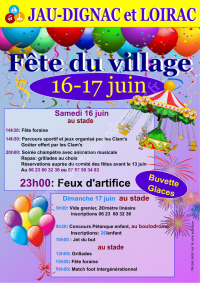 La fête du village 2018