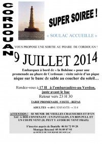 Super Soirée à Cordouan