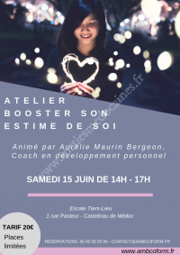 Atelier Booster son Estime de Soi