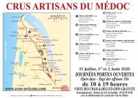 Journées Portes Ouvertes Crus Artisans du Médoc 2020