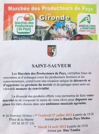 Marchés des Producteurs de Pays