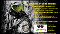 Tournoi de paintball 2 vs 2