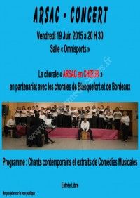 Concert d'Arsac en Choeur