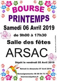 La Bourse printemps/été 2019