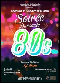 Soirée dansante années 80