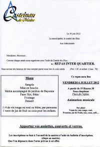 Repas Inter Quartier