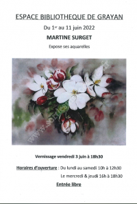 Exposition de Martine Surget