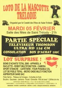 LOTO DE LA MASCOTTE TRELODIE