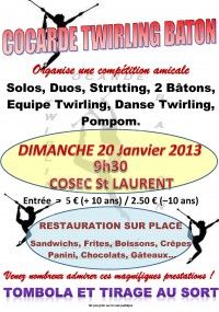 Compétition Amicale de Twirling Bâton