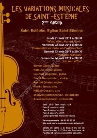 2ème Edition Les Variations Musicales de Saint-Estèphe