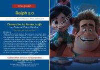 Ciné-Goûter : Ralph 2.0