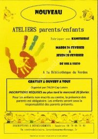 Ateliers Parents / Enfants
