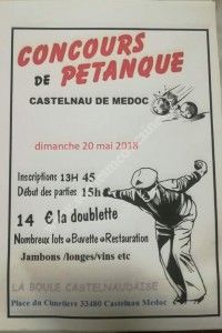 Concours de pétanque