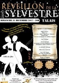Réveillon de la Saint-Sylvestre 2017 à Talais